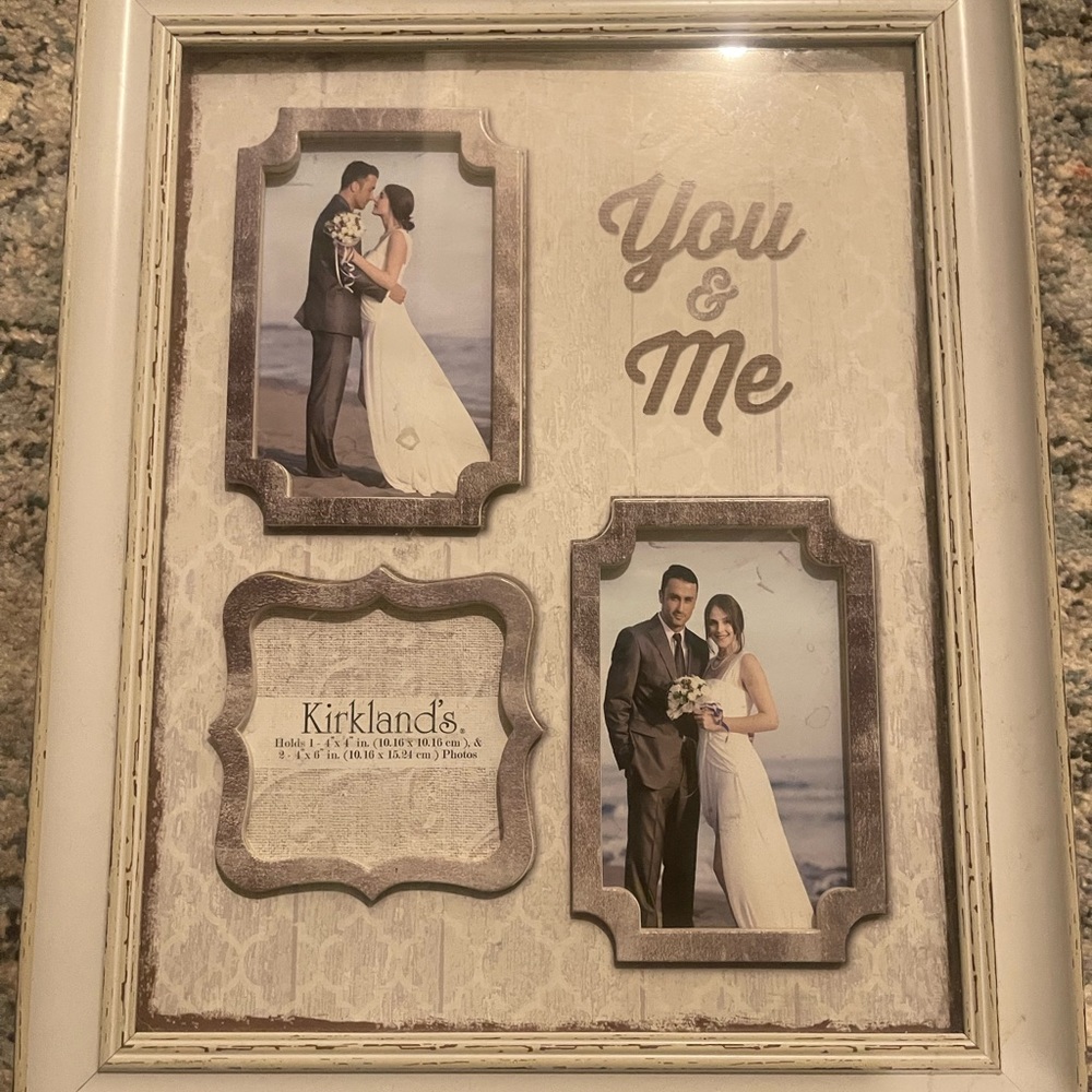 You & Me wedding Frame